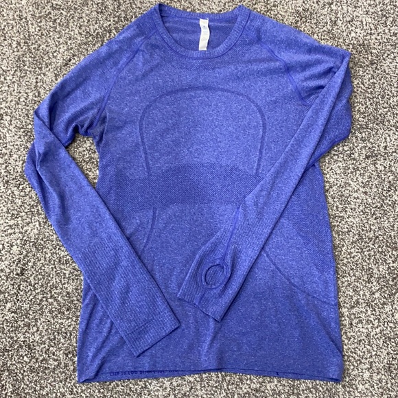 Lululemon Swiftly Long Sleeve Running Top size 10